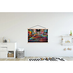 Avis Muchowow Tableau toile Escaliers - 120x80 cm