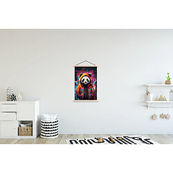 Avis Muchowow Panda Graffiti Orange - 60x90 cm