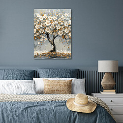 Avis Muchowow Arbre Fleurs Blanc - 60x80 cm