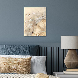 Avis Muchowow Pissenlit - Abstrait - Nature - Beige - 30x40 cm