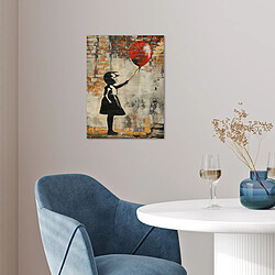 Acheter Muchowow Banksy Girl Blue Birds - 30x40 cm