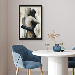 Acheter Muchowow Abstrait Amour noir et blanc - 40x60 cm