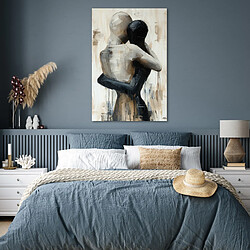 Avis Muchowow Abstrait Amour noir et blanc - 80x120 cm