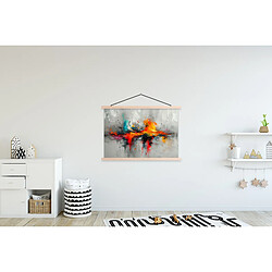 Avis Muchowow Art moderne Orange Gris - 120x120 cm