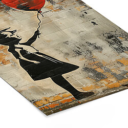Muchowow Graffiti Banksy Fille - 60x80 cm pas cher