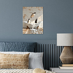 Avis Muchowow Vintage Pingouin - 30x40 cm