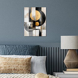 Avis Muchowow Abstrait Or Argent - 30x30 cm