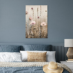 Avis Muchowow Fleurs rose moderne - 40x60 cm