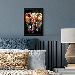 Avis Muchowow Éléphant Graffiti - 20x30 cm