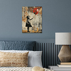 Avis Muchowow Banksy Girl Blue Birds - 30x40 cm