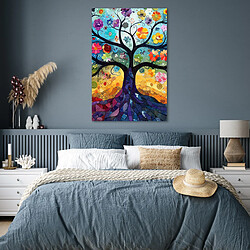 Avis Muchowow Art Arbre de vie Fleurs Hippie - 80x120 cm