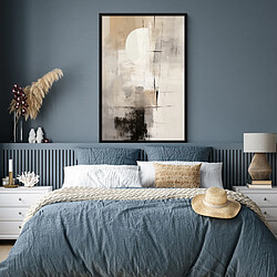 Avis Muchowow Abstrait Art Gris - 80x120 cm