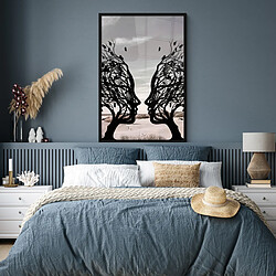 Avis Muchowow Affiche encadrée art moderne - 80 x 120 cm