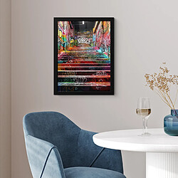 Acheter Muchowow Escaliers Graffiti Couleurs - 30x40 cm