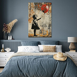 Avis Muchowow Graffiti Banksy Fille Street art - 80x120 cm