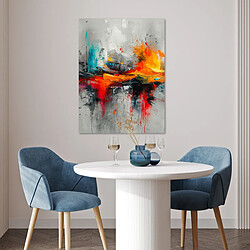 Acheter Muchowow Art moderne orange gris - 60x60 cm