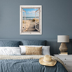Avis Muchowow Fenêtre sur la mer - 60x60 cm