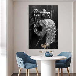 Acheter Muchowow Affiche encadrée WC - 80x120 cm