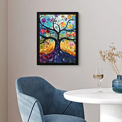Acheter Muchowow Arbre de vie - Fleurs - Hippie - 30x40 cm