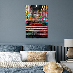 Avis Muchowow Escaliers Graffiti - 40 x 60 cm