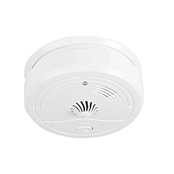Nedis Détecteur de Chaleur avec Alarme 85dB Bouton Test EN54 Pile 9V 6LR61 Blanc