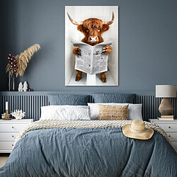 Avis Muchowow Scottish Highlander - Animal - Journal - Toilette - 80 x 120 cm