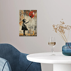 Acheter Muchowow Graffiti Banksy Fille - 20x30 cm