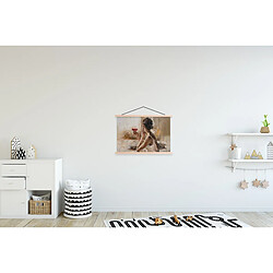 Avis Muchowow Impression toile femme vin - 40 x 60 cm