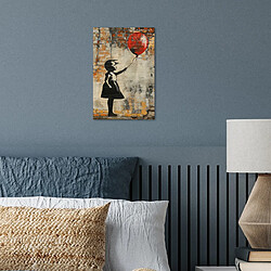 Avis Muchowow Graffiti Banksy Fille - 20x30 cm