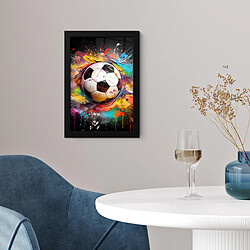 Acheter Muchowow Affiche encadrée Football - 20x30 cm