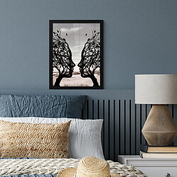 Avis Muchowow Affiche encadrée plage - 30x30 cm