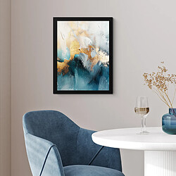 Acheter Muchowow Abstrait Art Or Bleu - 30x30 cm