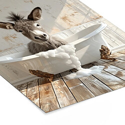 Muchowow Âne baignoire mousse - 60x80 cm pas cher