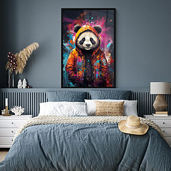 Avis Muchowow Poster Panda graffiti - 80x120 cm