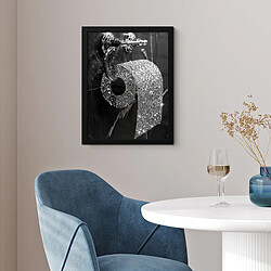Acheter Muchowow Affiche encadrée WC - 30x40 cm