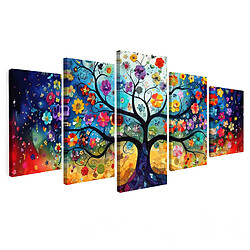 MuchoWow TABLEAU SUR TOILE Lot de 5