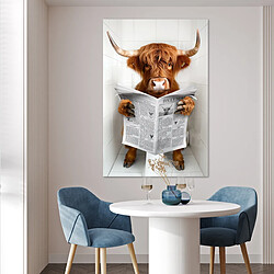Acheter Muchowow Scottish Highlander - Animal - Journal - Toilette - 80 x 120 cm