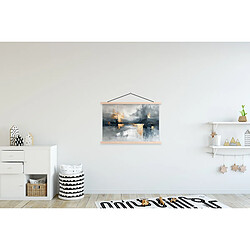 Avis Muchowow Art Gris Or Abstrait - 90x60 cm