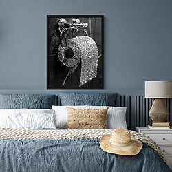 Avis Muchowow Poster WC noir et blanc - 60x80 cm