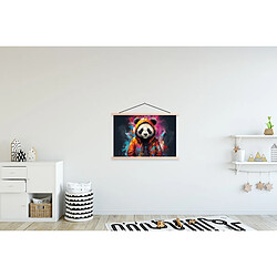 Avis Muchowow Panda Graffiti - 90x90 cm