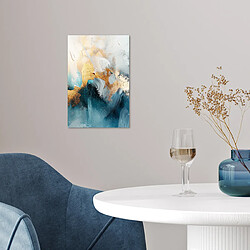 Acheter Muchowow Abstrait Art Or Bleu - 20x30 cm