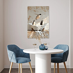 Acheter Muchowow Vintage Pingouin Mousse - 40 x 60 cm