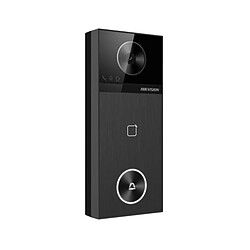 Avis Visiophone IP Hikvision 4MP Wi-Fi PoE IP65 - DS-KV6114-WBE1