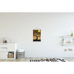 Avis Muchowow Arbre Lune Fleurs Or - 40x60 cm