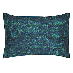 Designers Guild Taie d'oreiller imprimée en satin de coton, ARJUNA LEAF