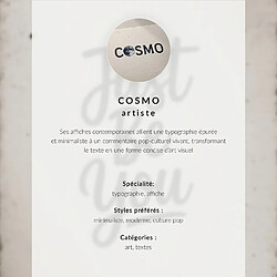 Tulup Cosmo - 42 x 59,4 cm pas cher