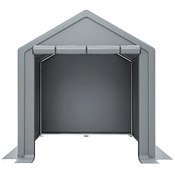 Acheter modfu Abri de rangement vélos 190x170x200 cm en acier galvanisé et toile PE gris foncé
