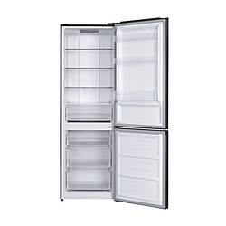 Schneider SCCB400NFXE - Réfrigérateur combiné 400L Inox pas cher