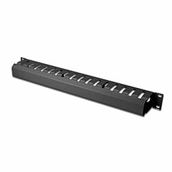 DIGITUS gestion de câble cage, 1 U, noir (RAL 9005)