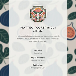 Tulup Matteo "Core" Ricci - 29,7 x 42 cm pas cher